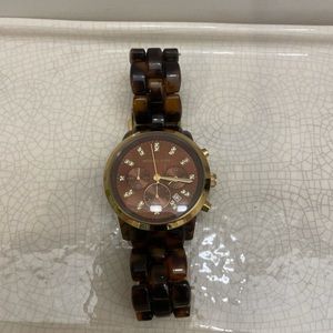 Michael Kors Tortoise Watch